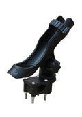 BroCraft Pontoon craft Rod Holder / Power Lock Adjustable Rod Holder With Square/Rail Mount