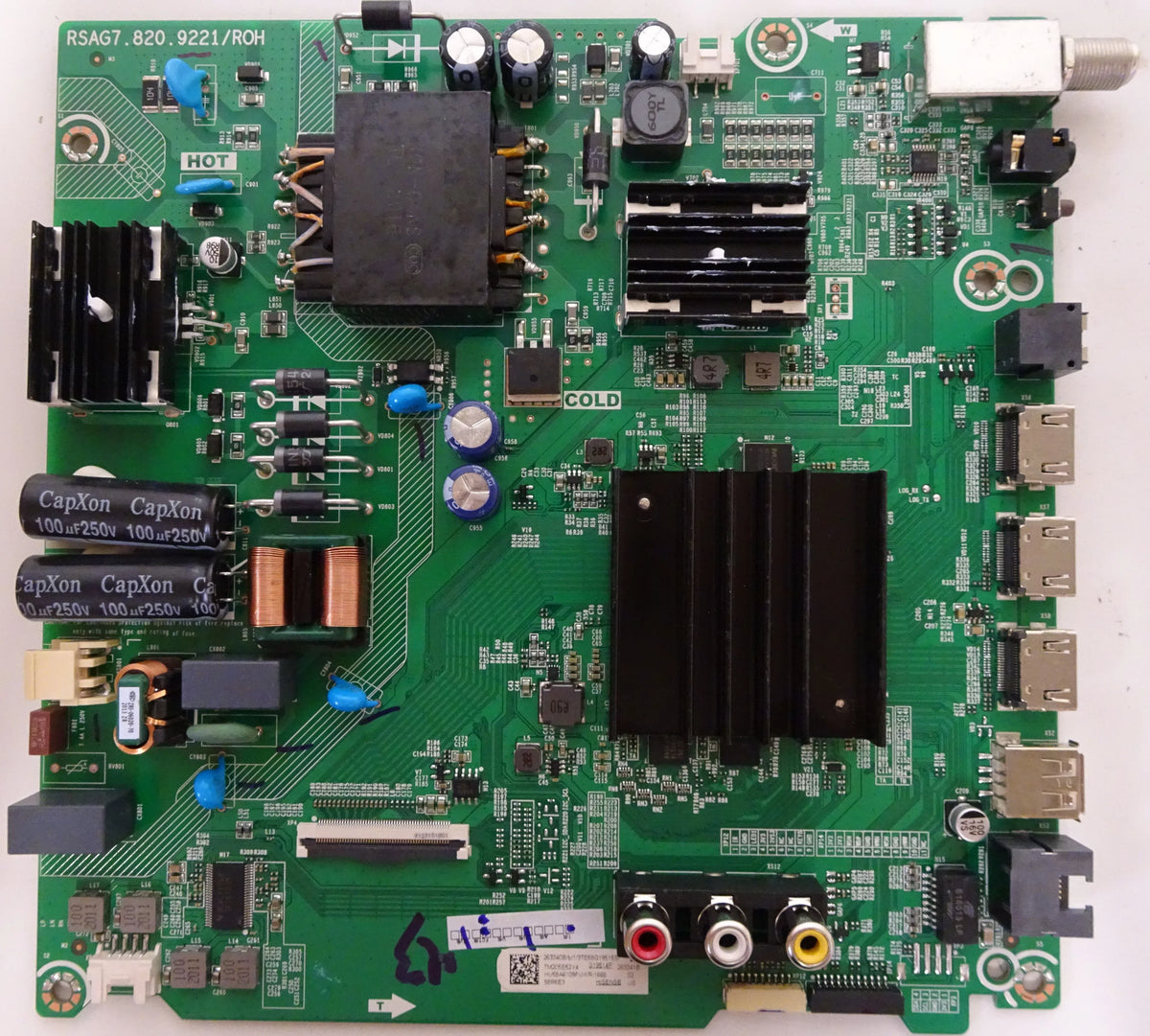 Hisense 58R6E3 Main Board (263341B, RSAG7.820.9221/ROH) 263340B