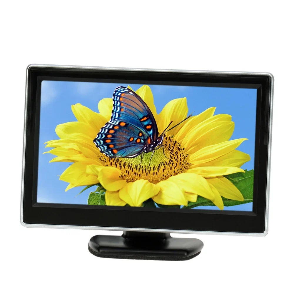 OWSOO Monitor,Lcd DisplayReverse +Rear View 5 Inch Tft Inch Tft Lcd DisplayCar +Camera Tft Lcd Display View Reverse +Car Rear Buzhi Huiop Car Reverse Car Reverse 5