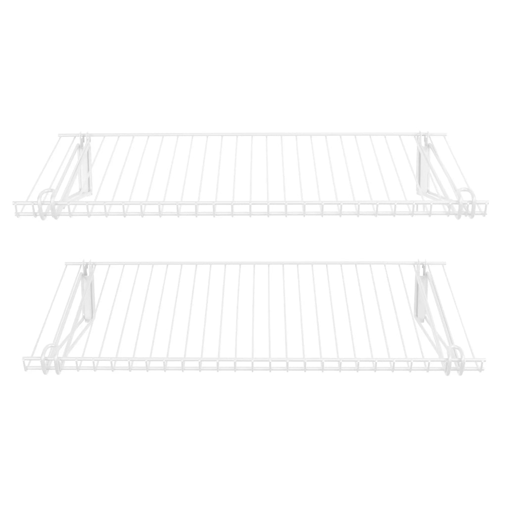 Rubbermaid FG3H9100WHT Configurations Accessories 26-Inch Shelving Kit, White
