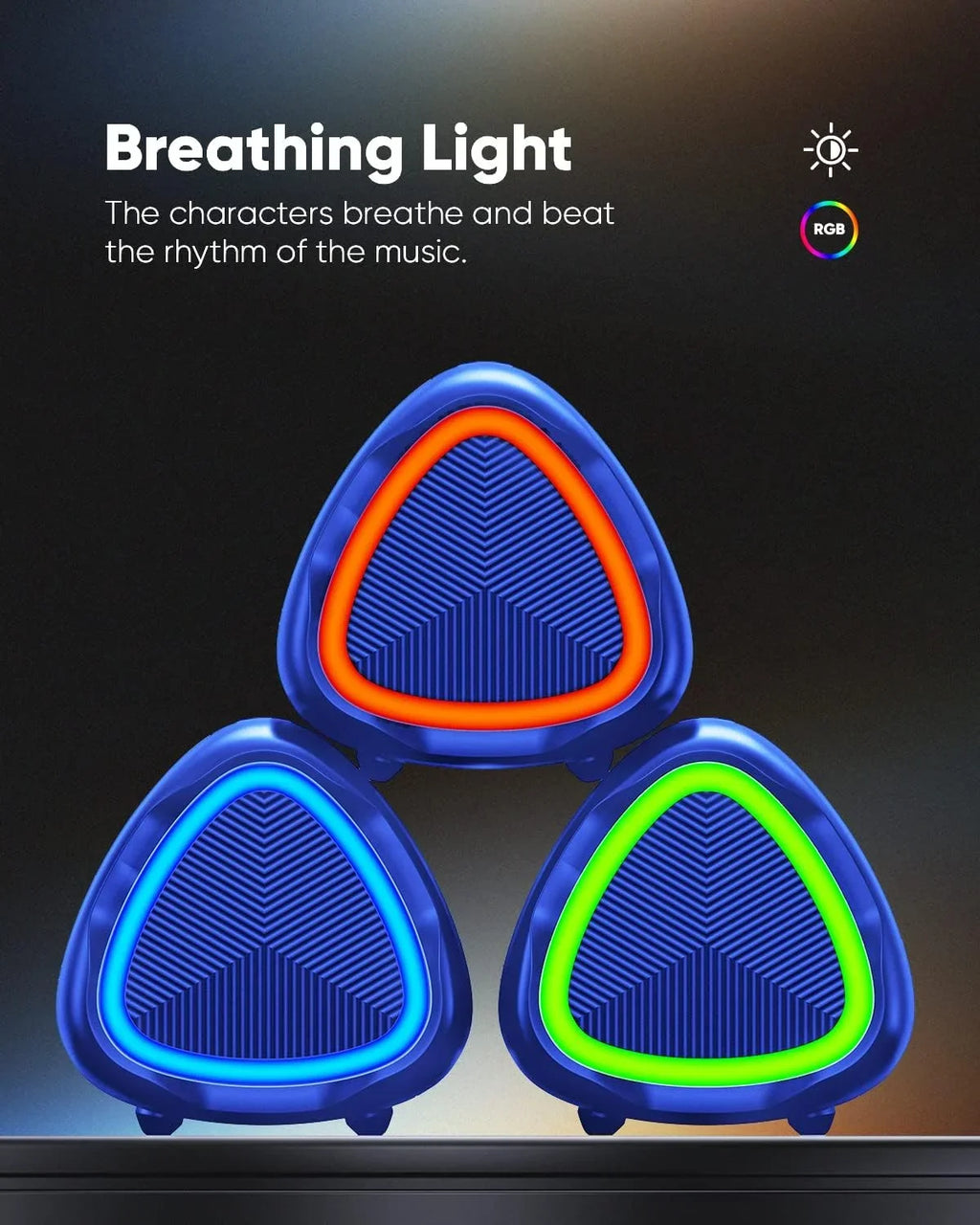 Bluetooth Portable Speakers with HD Sound, IPX5 Waterproof, Up to 24H Playtime, TWS Pairing, BT5.3,