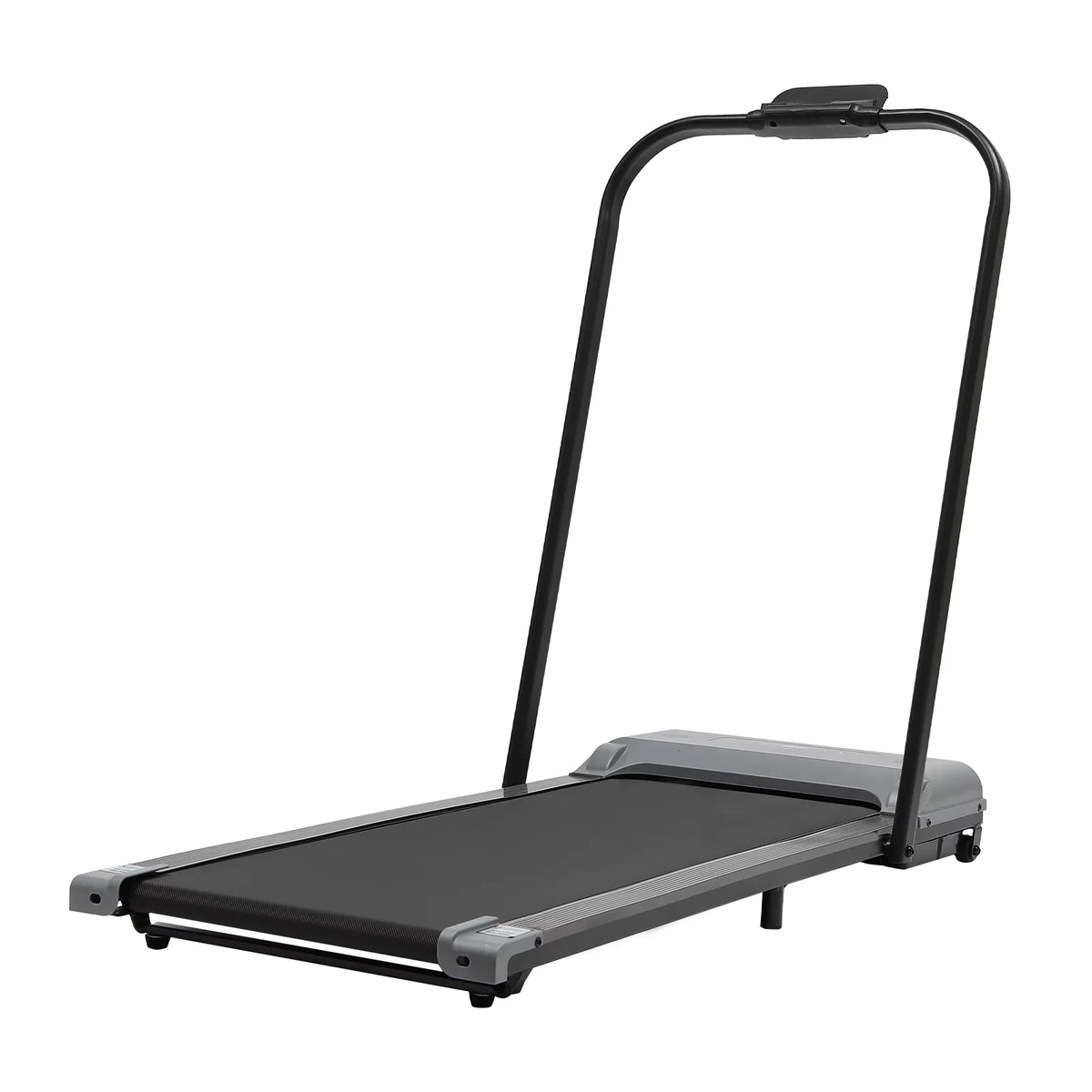 Miumaeov 2 in 1 Folding Treadmill, 3.0HP Under Desk Electric Treadmill with Remote Control and LED Display, Walking Jogging for Home Office (Gray)