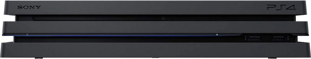 Pre-Owned  PlayStation 4 Pro 1TB Gaming Console Black Headset 2 Controller With BOLT AXTION Cleaning Kit Bundle (Refurbished: Like New)
