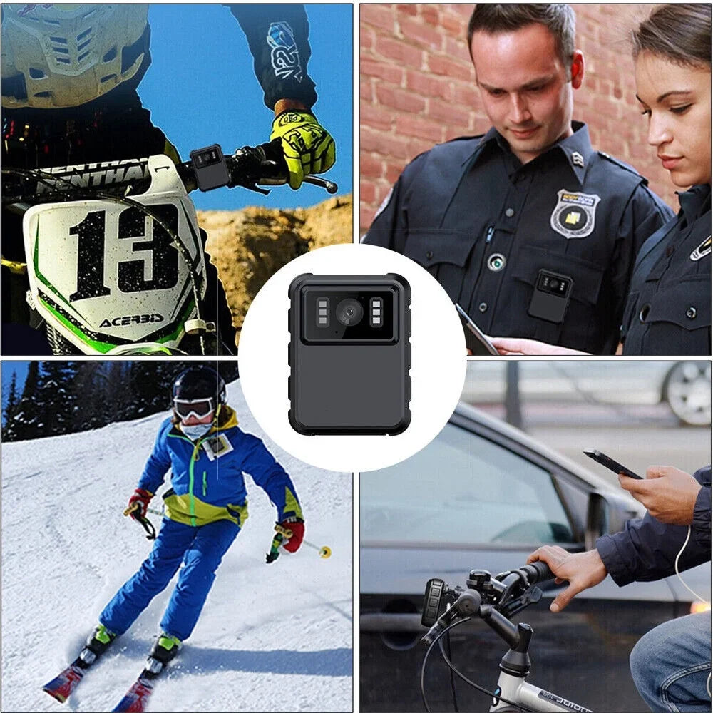 Jahy2Tech Full Colour 2" LCD Screen Black WiFi Action Helmet Cam 1080P HD 300W Camcorder IP67 Waterproof Support 128G Memory Loop Record