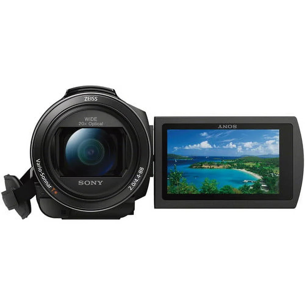 '- Professional Bundle.  FDR-AX53 4K Ultra HD Handycam Camcorder