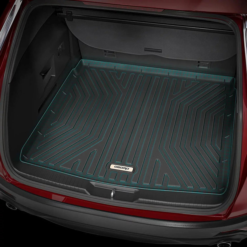 Ledkingdomus Cargo Mats for Trunk Liner Floor Mat 3D Molded All-climate for 2017-2021 Mazda CX-5
