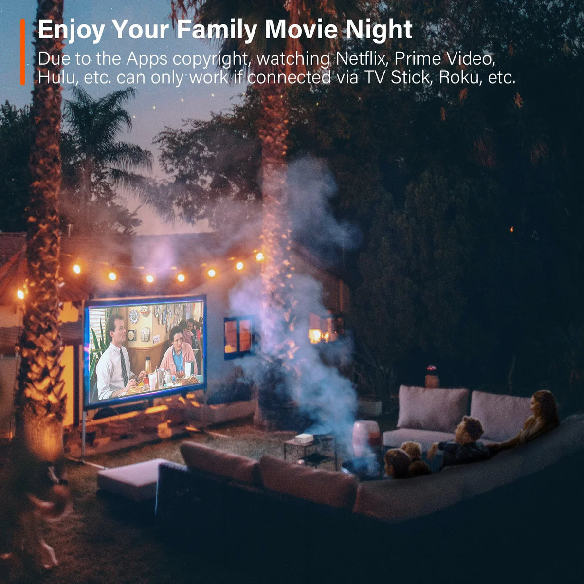 Auking 5G WIFI Bluetooth Mini Projector, 9800Lumens 1080P Full HD and 220" Display Supported movie Projector, Home Theater Projector appropriate with iOS/Android, (Tripod Included)