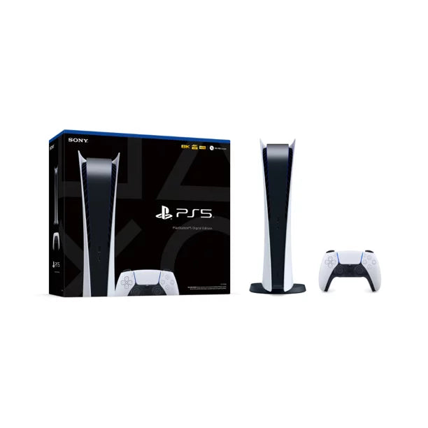 2023 Newest PlayStation_PS5 Gaming Console Digital-Version W/ Silicone Controller wrap Skin