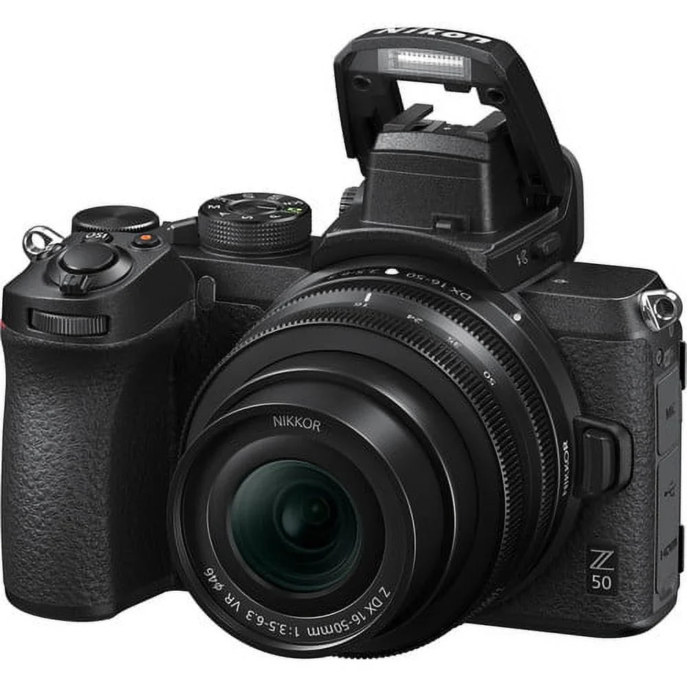 Z50 Mirrorless Camera with 16-50mm Lens + Case + 64GB Memory(26pc)