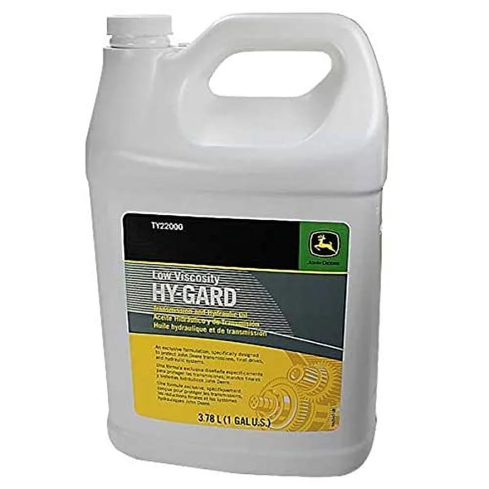 (4). John Deere Original Equipment (4) Gallons of Hy-Gard Transmission & Hydraulic Oil #