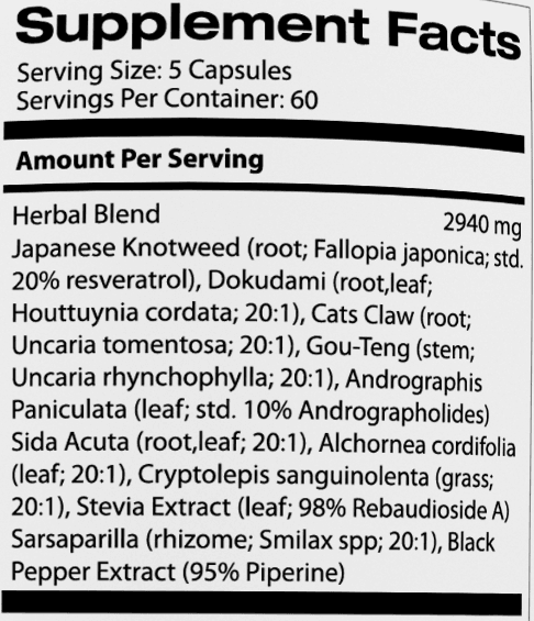 Samsara Herbs Tick Immune Support - The Original Herbal Formula (300 Capsules)