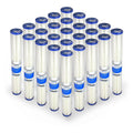 Pleated Poly Sediment liquid Filter Cartridge 2.5x20" 50 micron 25 Pack