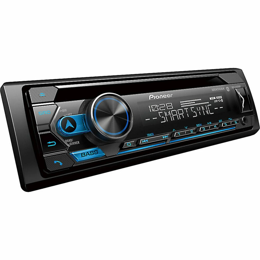 KIT488 Bundle with Pioneer Bluetooth Car Stereo and complete Installation Kit for 2011-2012 Nissan Quest w/Base Radio Single Din Radio CD/AM/FM Radio, Mounting Kit