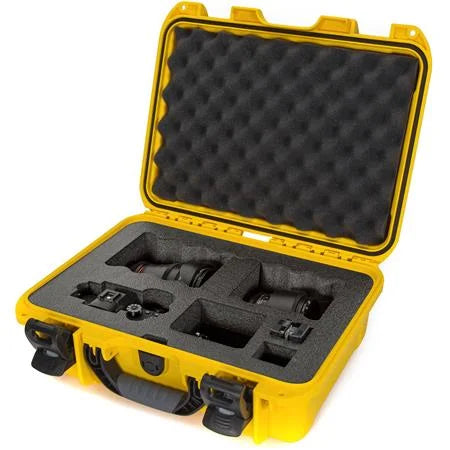 Media Series 920 Lightweight NK-7 Resin Waterproof Hard Case with Foam Insert for  A7R Camera, Yellow