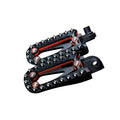 Fasst Impact Adventure Pegs Black/Orange for KTM 300 MXC 1998-2005