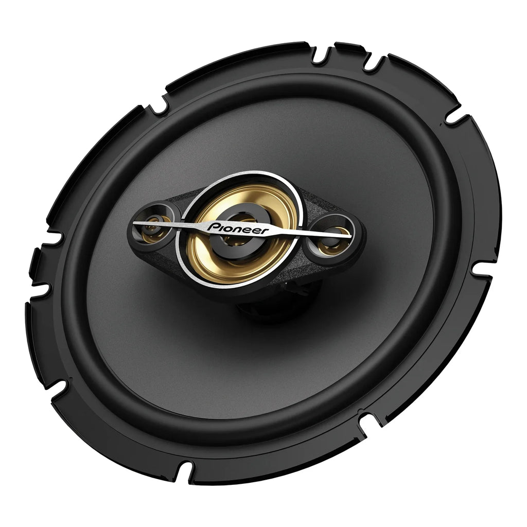350-Watt 4-Way Full-Range Coaxial Speakers Black, Max Power 2 Pack, TS-A1681F. Pioneer TS-A1681F 6-1/2-In