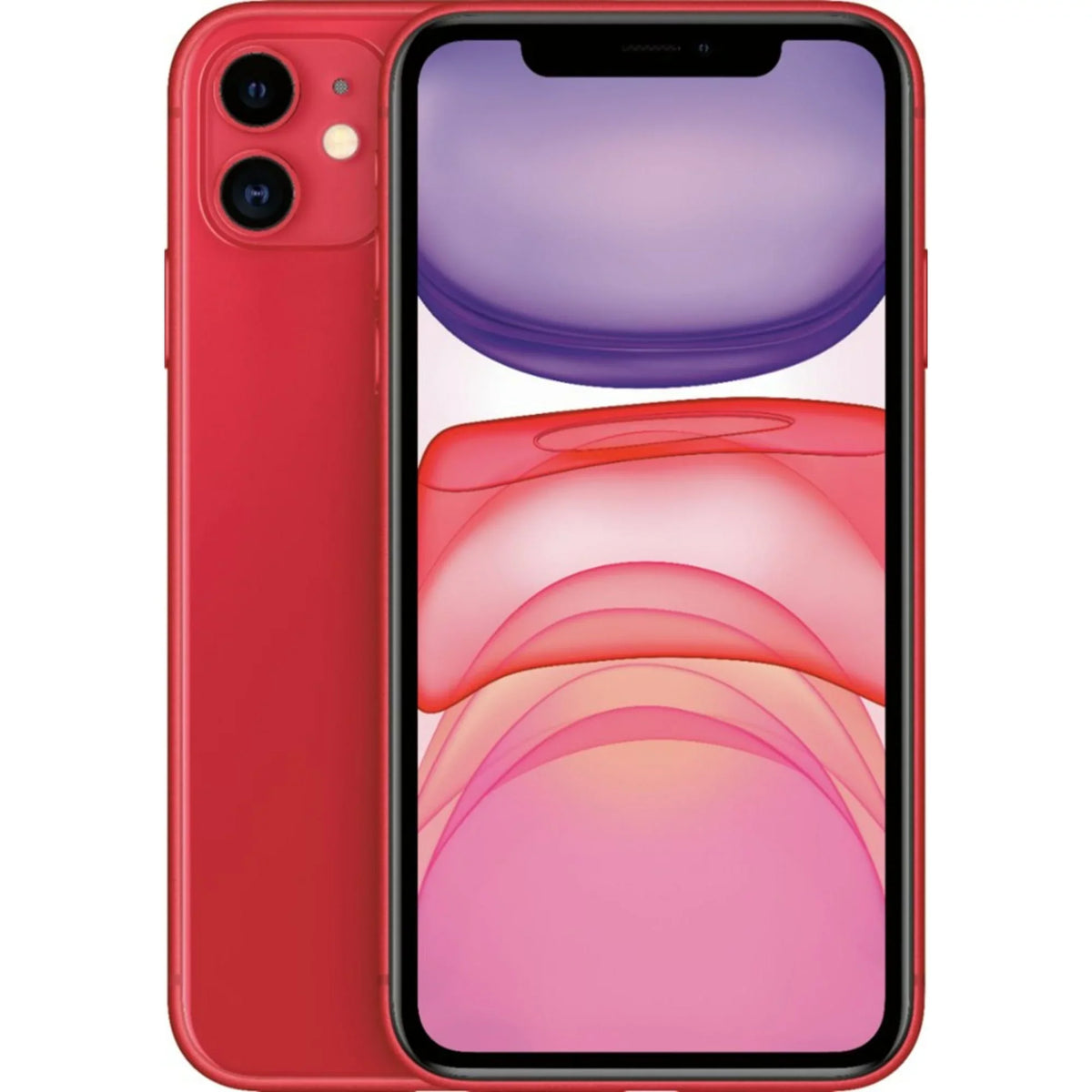 Restored  iPhone 11 64GB Fully Unlocked (Verizon + Sprint + GSM Unlocked) - Red (A-Grade ) (Refurbished)