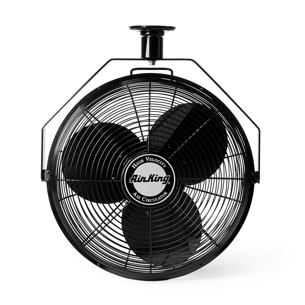 Air King 18" 1/16  Motor 3 Speed Non-Oscillating Enclosed Ceiling Mount Fan