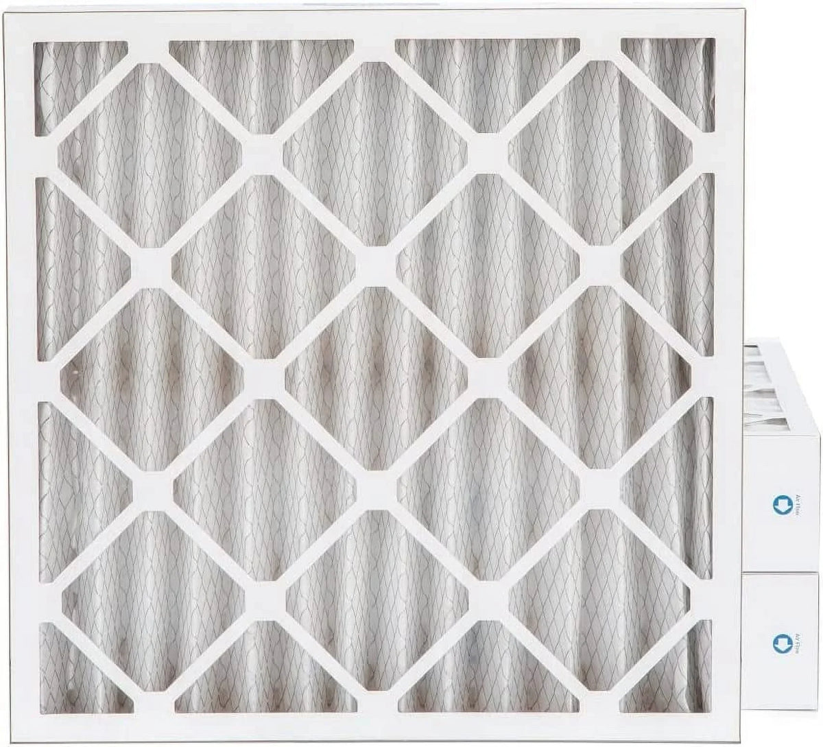 Ext Size: 9-1/2 X 9-1/2 X 3/4. 6 Pk. 10X10x1 MERV 11, MPR 1000 Pleated Furne 1'' Air Filters By Pamlico