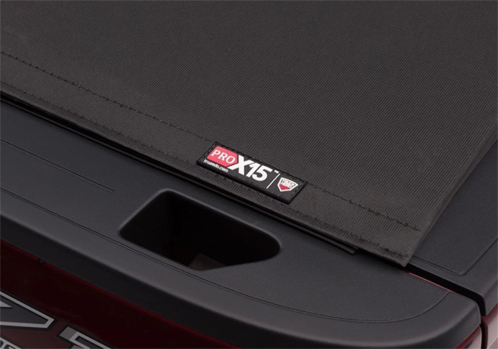 Truxedo Pro X15 Soft Roll Up Truck Bed Tonneau protector | 1439801 | matching with 2004-2012 Chevy/GMC Colorado/Canyon 5' 1" Bed (61.1")