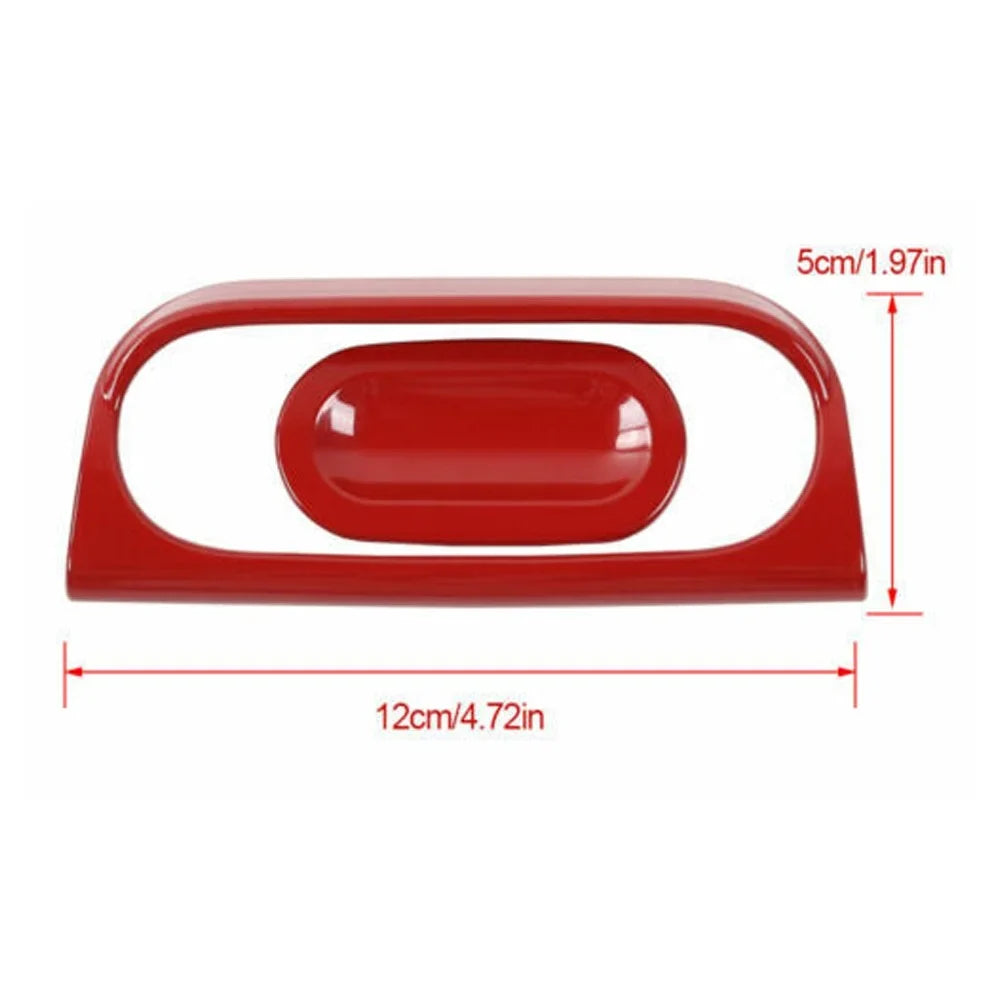 Teledu Red Center Console Armrest Box Switch protector Trim Accessories F150
