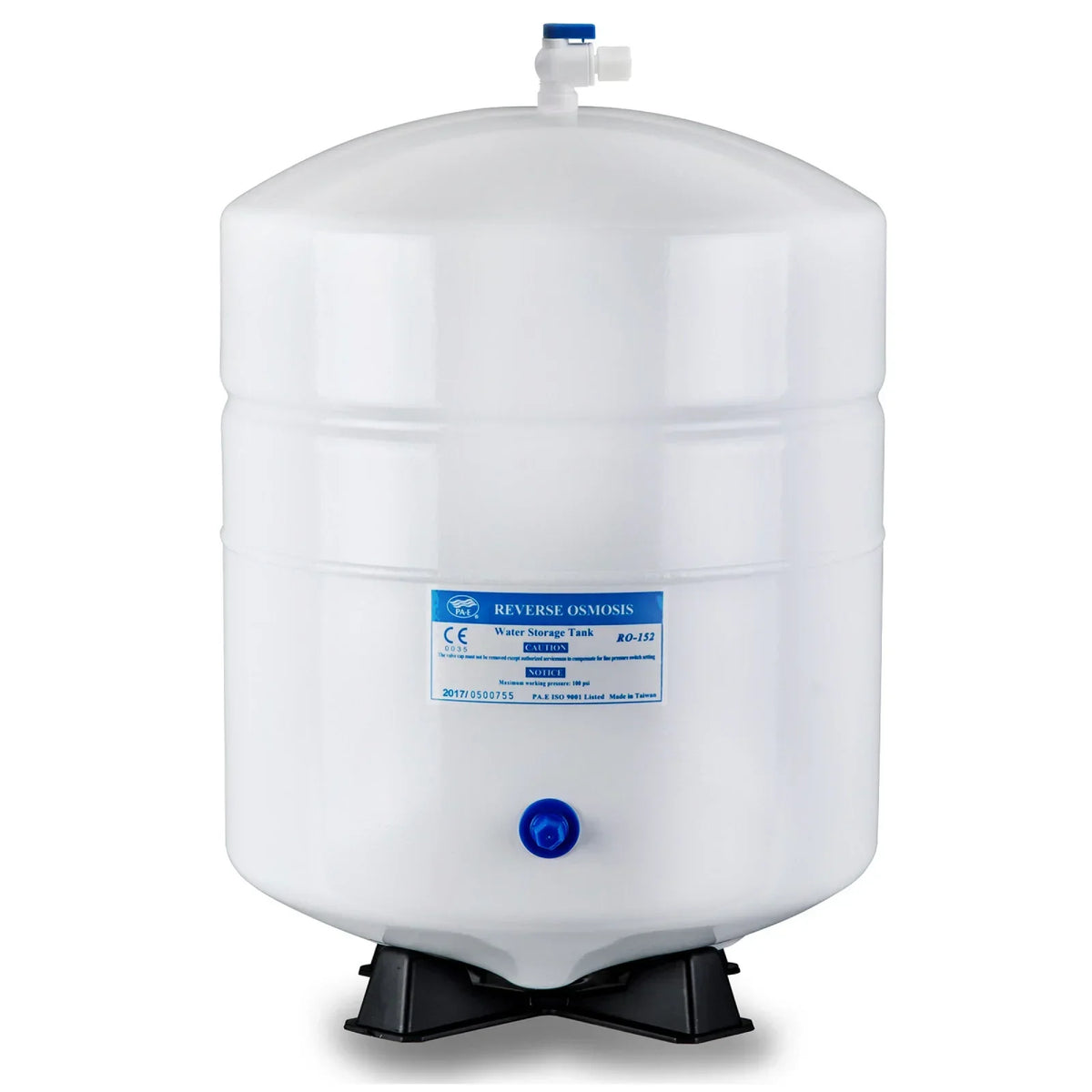 iSpring T55M 5.5 Gallon Residential Pre-Pressurized aqua Storage Tank for Reverse Osmosis (RO) Systems