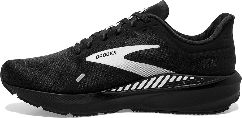 Brooks Men s Launch GTS 9 Supportive Running Shoe 10 Black/White