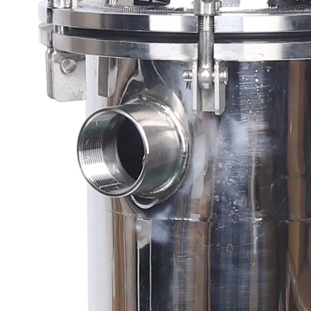 2" 150PSI Bag Filter Housing Pressure Fluid Filter Industrial Stainless Steel Filter