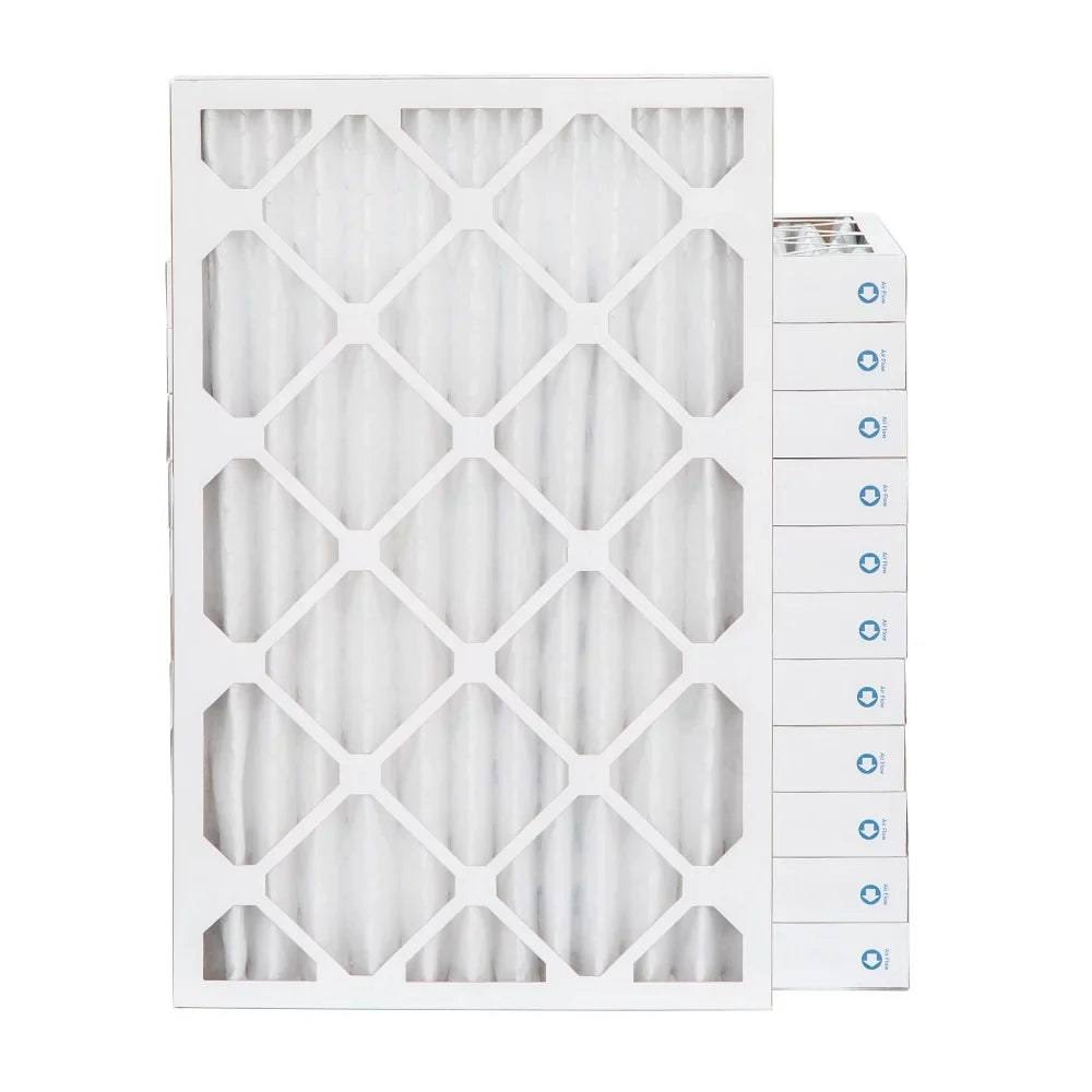 Actual Size: 15-1/2 x 23-1/2 x 1-3/4. Case of 12. 16x24x2 MERV 11, MPR 1000 Pleated AC Furnace 2" Air Filters by Pamlico