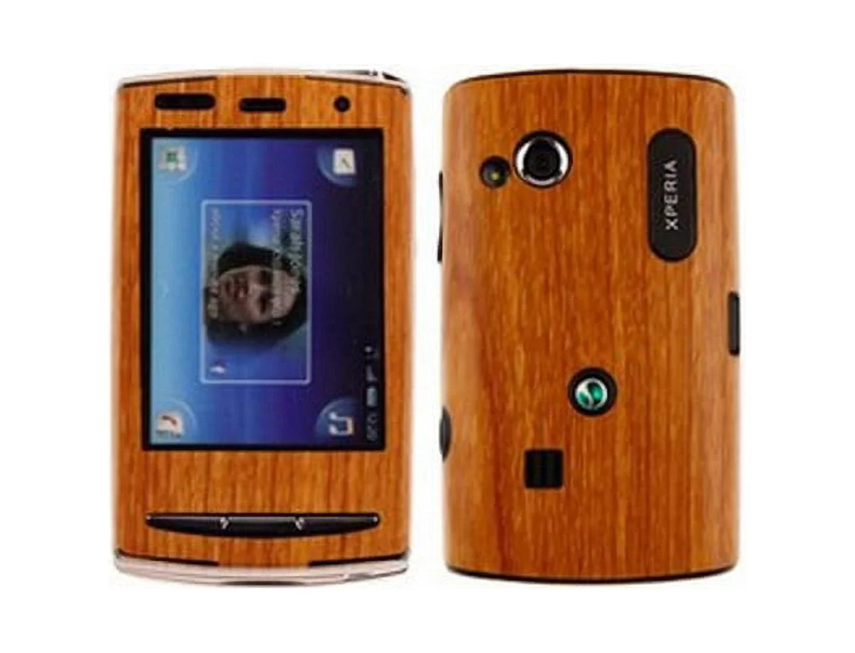 Skinomi Wood + Screen Protector for  Xperia X10 Mini Pro