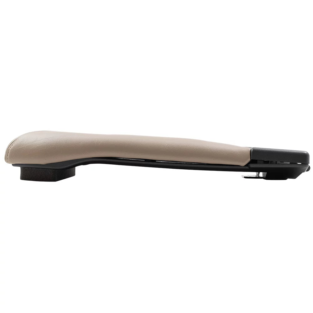 Brock Replacement Tan Center Console Lid Repair Kit appropriate with 2001-2006 Silverado Sierra Pickup Truck Tahoe Yukon & XL 19127366