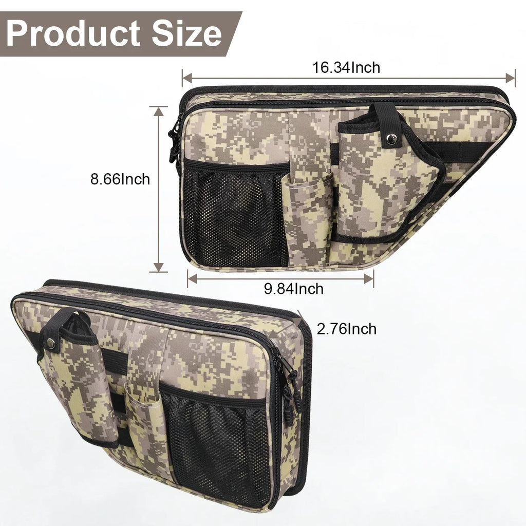 AUFER Front Door Storage Bags For  Bronco 2/4 Door Door Side Organizer Box