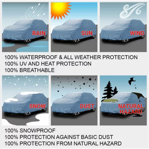 iCarCover Fits [Chrysler Pacifica] 2004 2005 2006 2007 2008 For Automobiles Waterproof Full Exterior Hail Snow Indoor Outdoor Protection Heavy Duty Custom Vehicle SUV Car shield