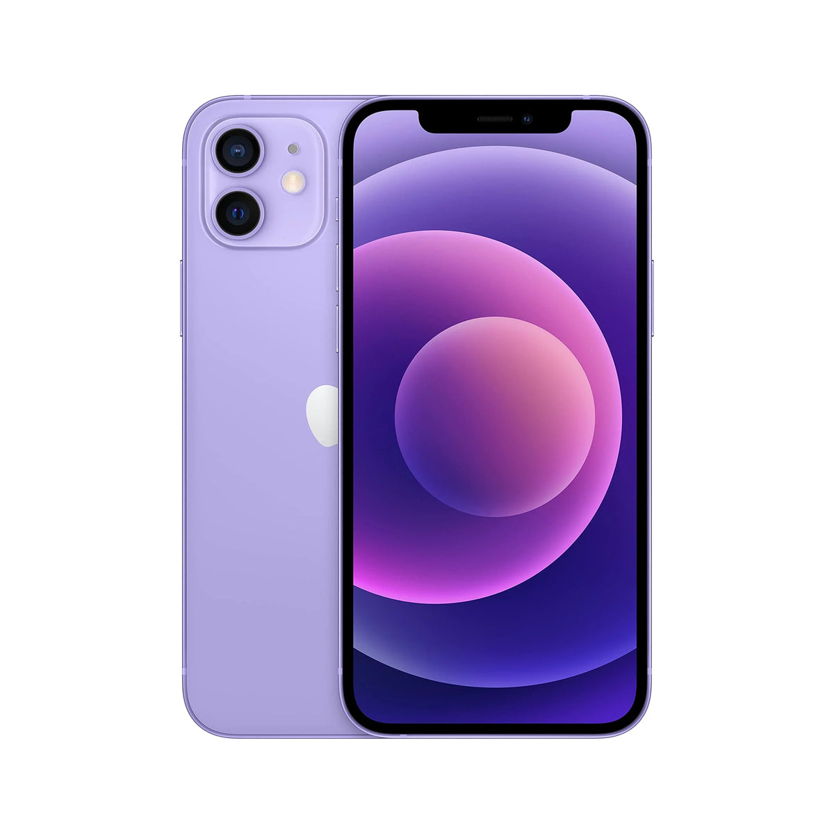 Restored  iPhone 12 64GB Fully Unlocked Purple (Refurbished)