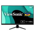 ViewSonic VX3267U-2K 32 Inch 1440p IPS Monitor with 65W USB C, HDR10 Content Support, Ultra-Thin Bezels, Eye Care, HDMI, and DP Input