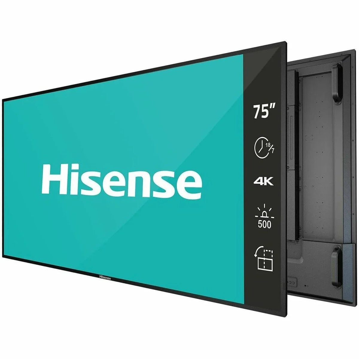 E-Series Digital Signage Display LCD - UHD-4K - 500 Nits Prosumer 18 x 7. Hisense 75B4E30T 75 in