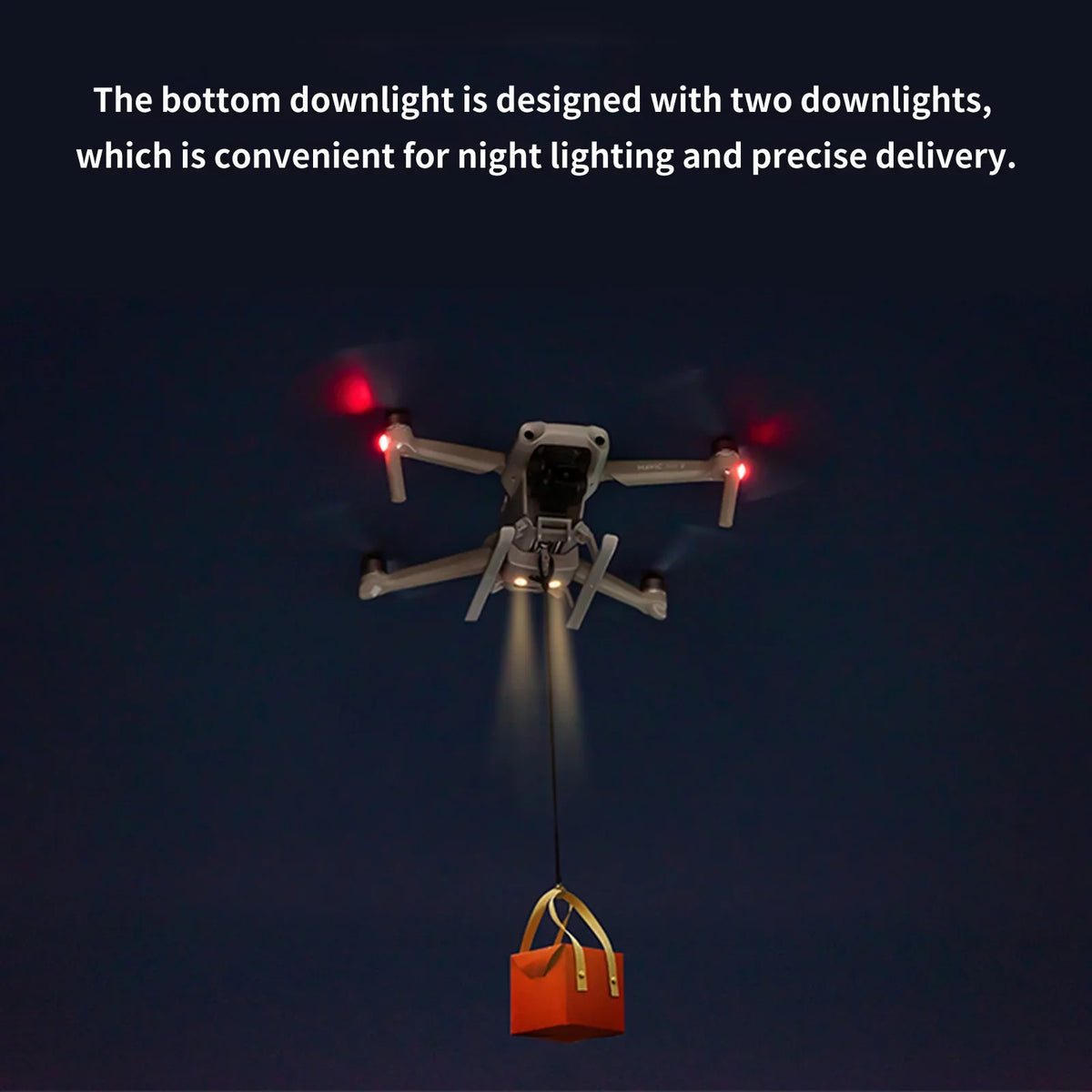 ammoon Transport Dispenser,2s/ Mavic Air Mavic Air 2 Bait Release And Drop Device Professional Release And Payload Rescue Proposal Drop Device appropriate With Air 2s/ Release Payload Rescue