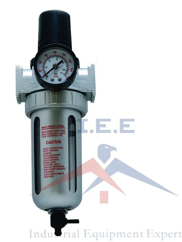 3/8" Pressure Regulator / Particulate Filter Moisture moisture Trap Compressed Air