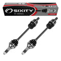 2 pc Sixity XT Rear Left Right Axles appropriate with Yamaha YFM700 Grizzly FI 4x4 Auto EPS SE 2014-2015