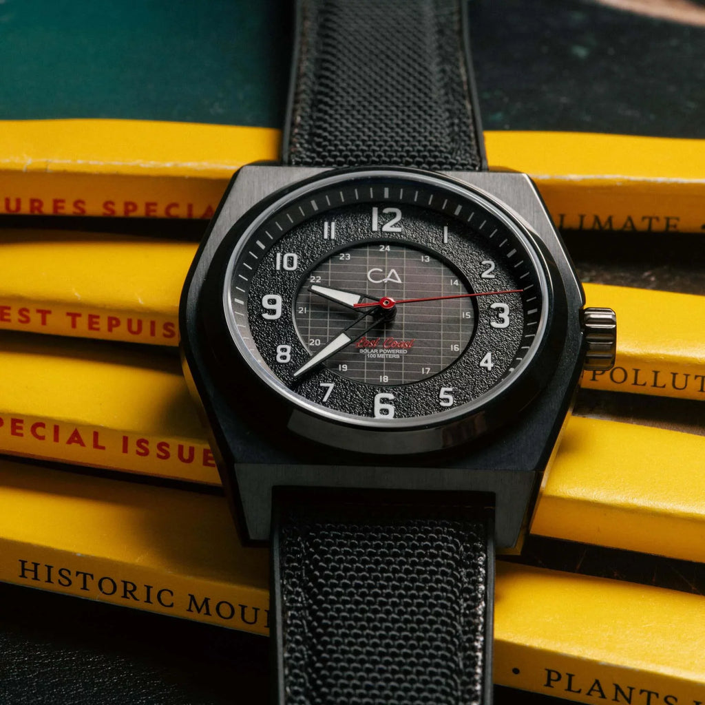 Lost Coast Solar Field Midnight. California Watch Co