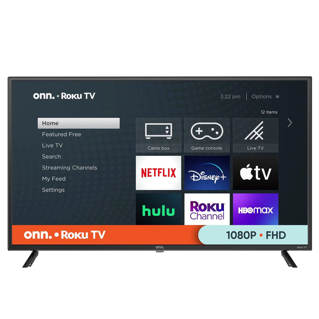 40” Class FHD (1080P) LED Roku Smart TV (100097810). onn