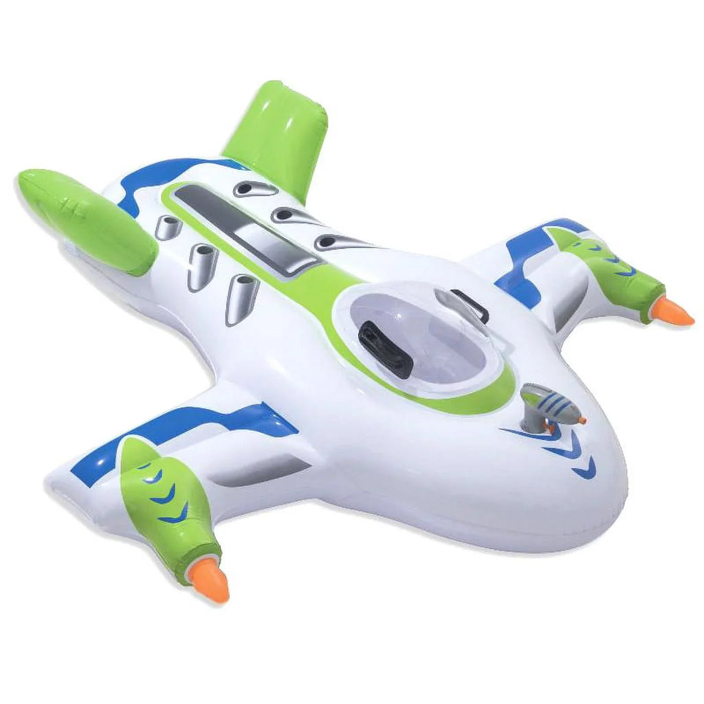 Airplane Baby Swimming Float Inflatable Pool Floaties Toys Outdoor Swimming Ring Seat craft for Kids Infant Toddler Baby Boys