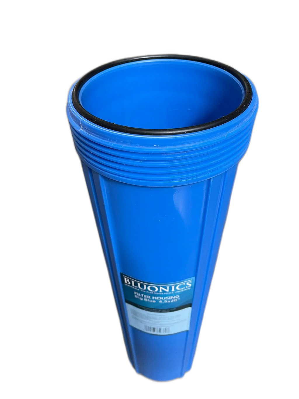 Bluonics 4.5"x20" Whole House aqua Filter Replacement Solid Blue Canister-Cap not included