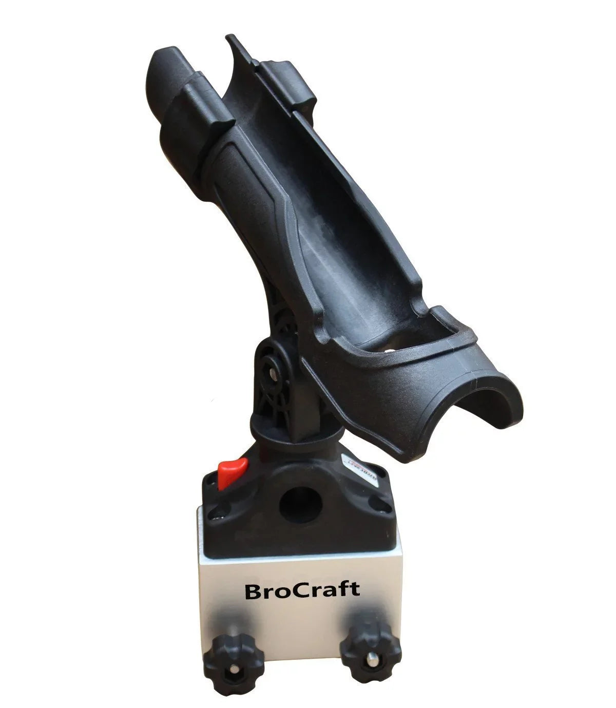 BroCraft Power Lock Rod Holder for Tracker ship Versatrack System /90 degree Lund Sport Track