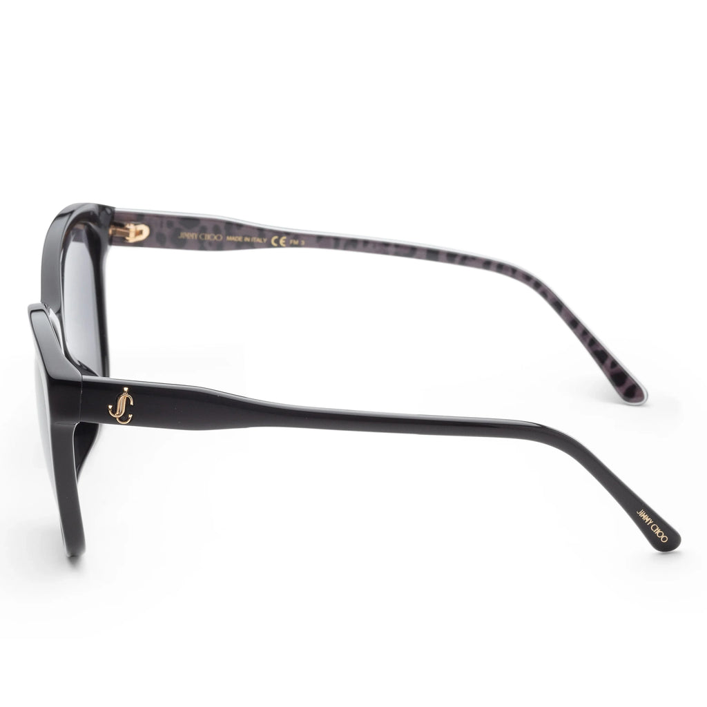 Jimmy Choo Women's LIDIEFSK-01EI-IR Lidie 59mm Black Grey Sunglasses