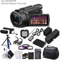 '- Professional Bundle.  FDR-AX53 4K Ultra HD Handycam Camcorder