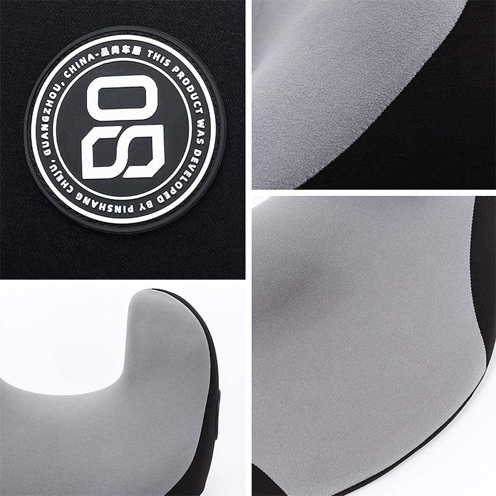 Headrest Pillow for Car Seat, Memory Foam Neck Support Pillow for Neck Pain Relief - U-Shaped Ergonomic Design Soft Travel Pillow for Sleeping and Resting in Car and Office