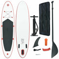 Suzicca Inflatable Paddleboard Set Red and White