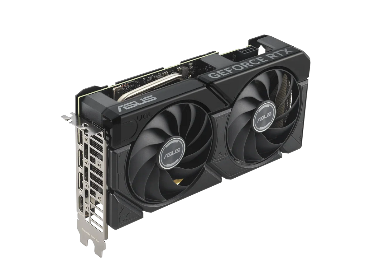 Dual GeForce RTX? 4060 Ti EVO OC Edition 8GB GDDR6 (PCIe 4.0, 8GB GDDR6, DLSS 3, HDMI 2.1a, DisplayPort 1.4a, Axial-tech fan design, 0dB technology, Protective Backplate, Auto-Extreme Technology)
