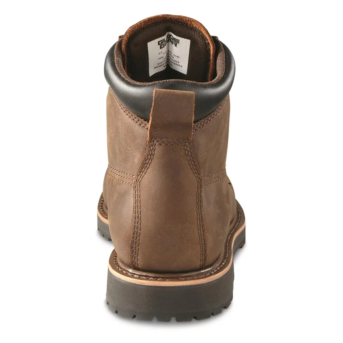 Guide Gear Rugged Timber Mens Chukka Boots Waterproof Leather Work Shoes, Moisture Wicking Insoles, Pull-On Ankle Boot